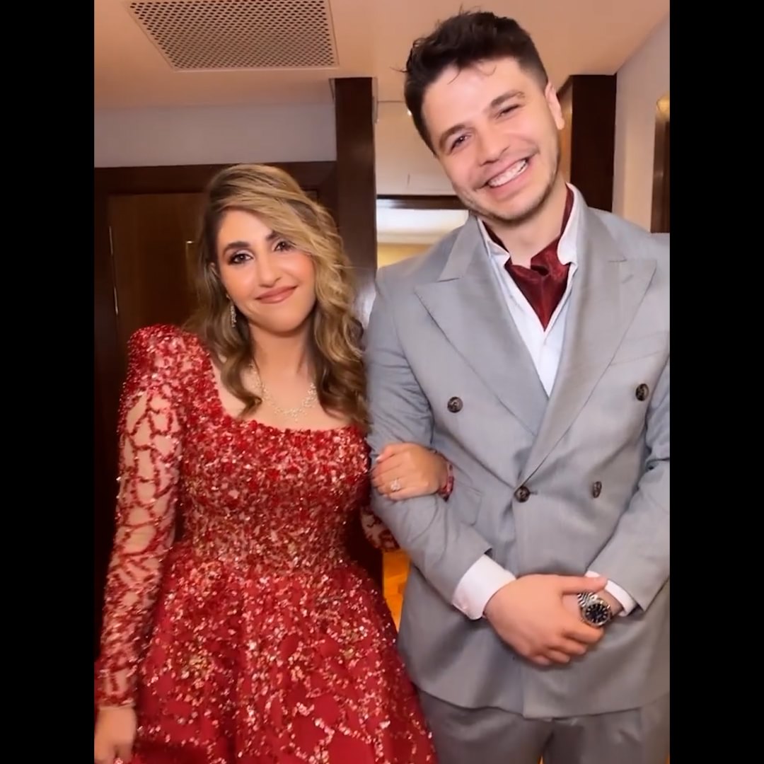 غيث مروان و زوجته سارة الورع