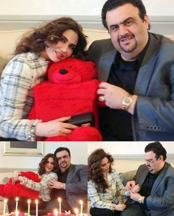 نورمان اسعد و زوجها العراقي